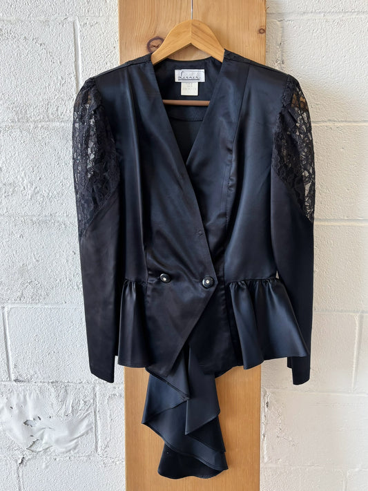 Vtg Peplum Jacket : 8