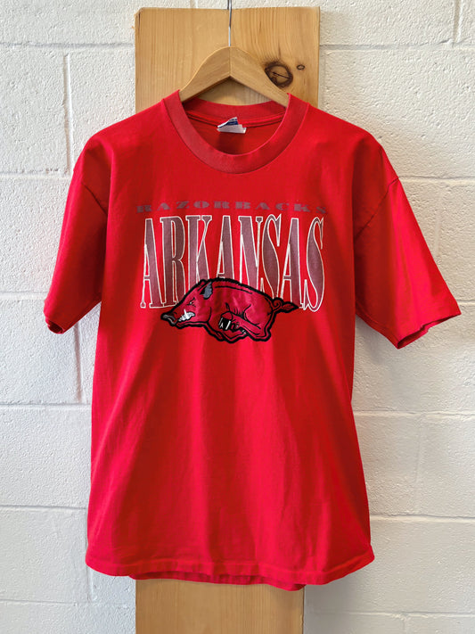 Vtg Arkansas Razorbacks Tee : L