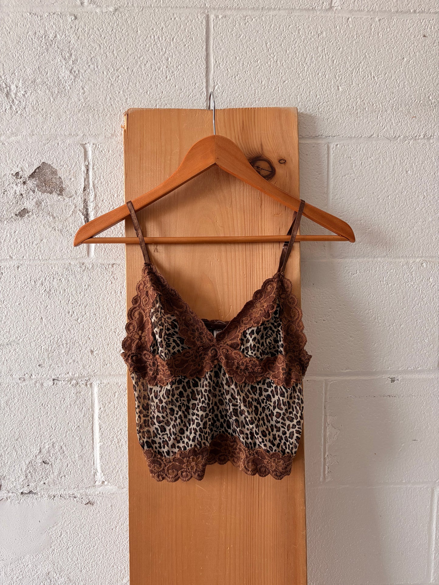 Y2K Rampage Leopard Print Cami : M