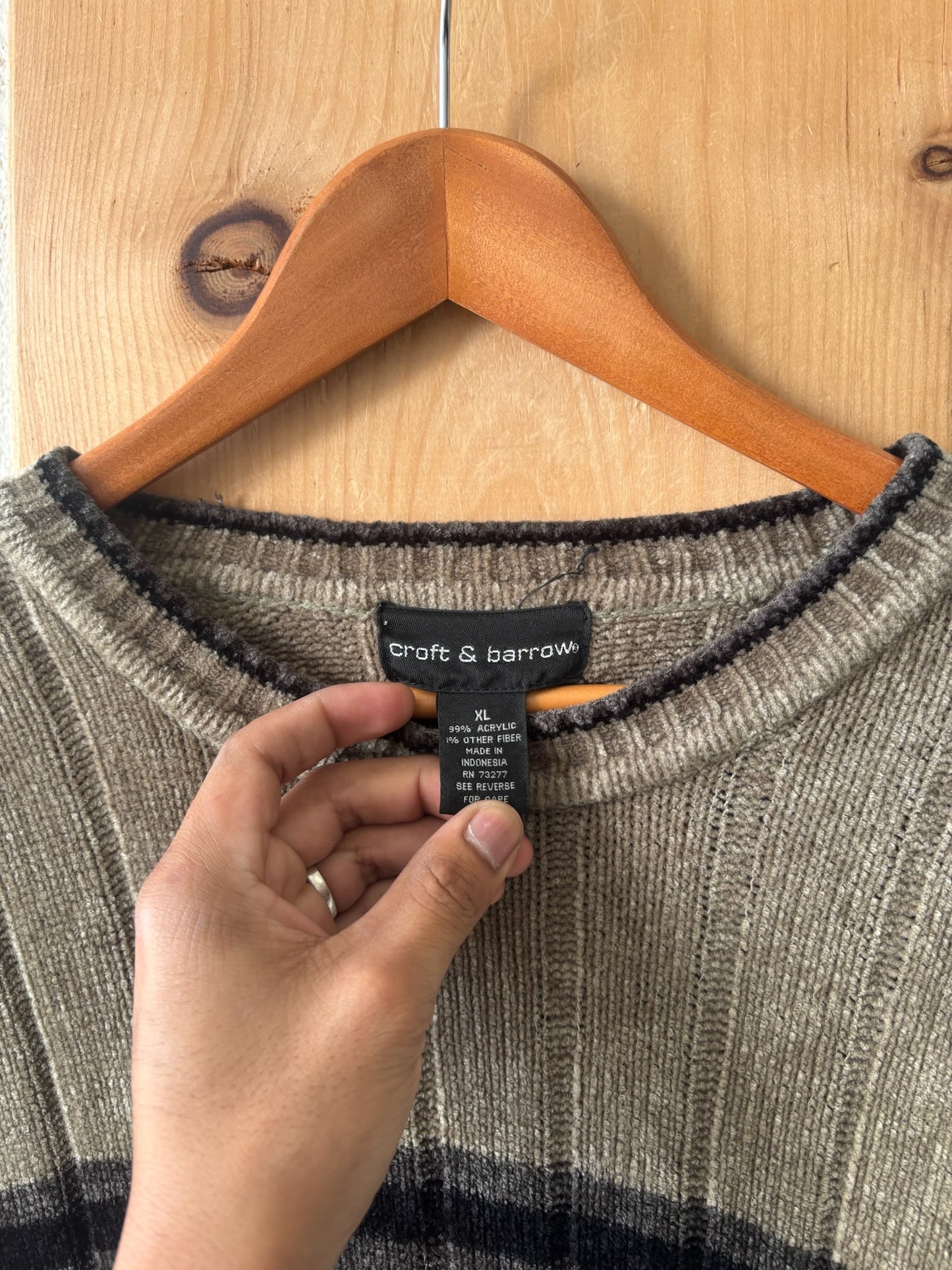 Soft Neutral Sweater : XL