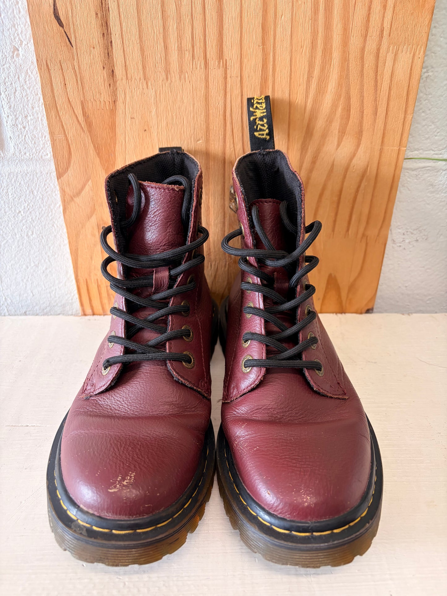 Cherry Red Dr. Martens : Size 7