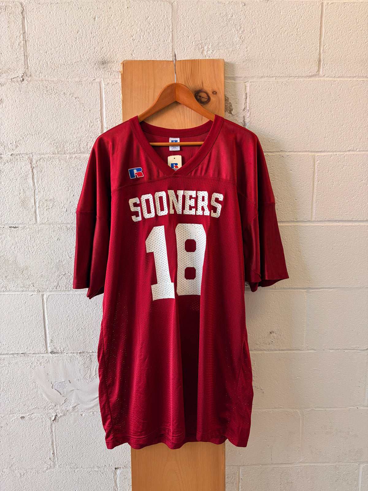 Vtg Russel Oklahoma Sooners Jersey : XXL