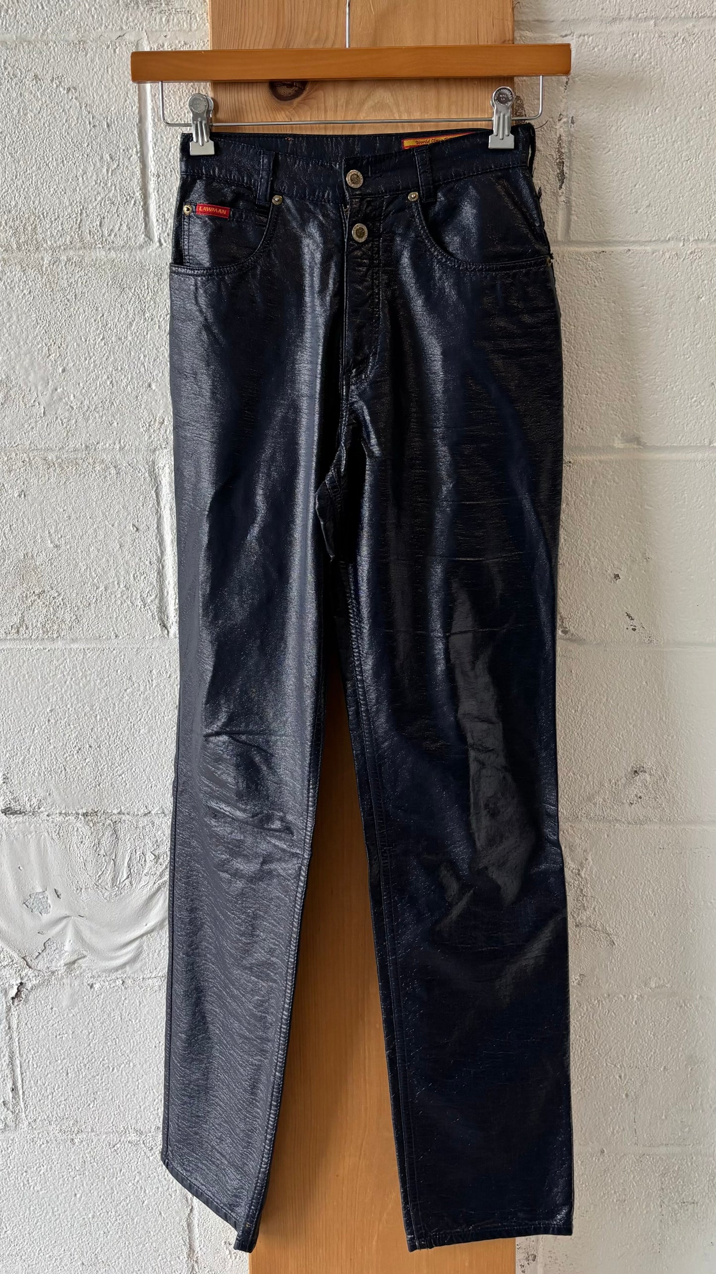 Lawman Vinyl Blue Jeans : 5