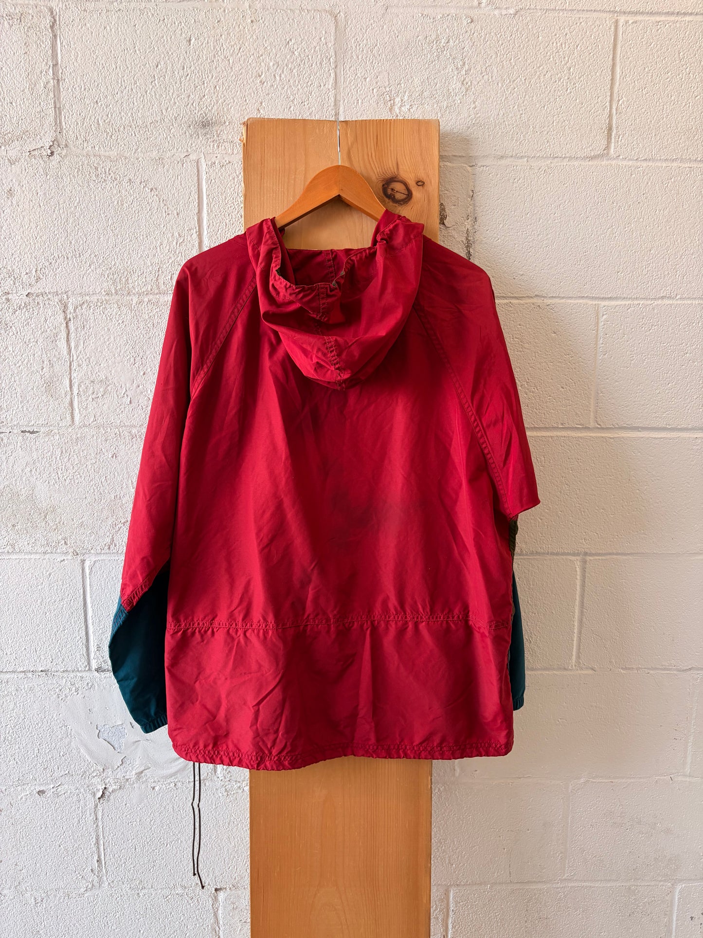 Vtg L.L. Bean Anorak Color Block Windbreaker : L