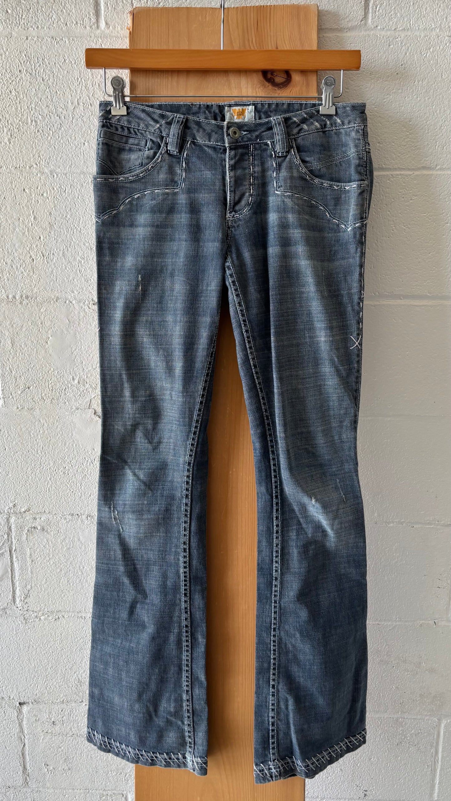 Vtg Antik Denim Bootcut Jeans : 32” W