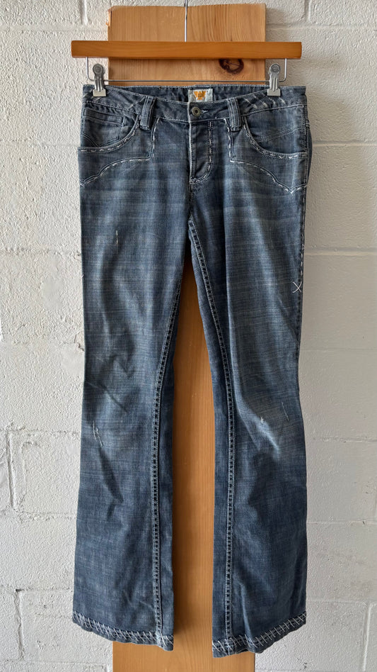 Vtg Antik Denim Bootcut Jeans : 32” W