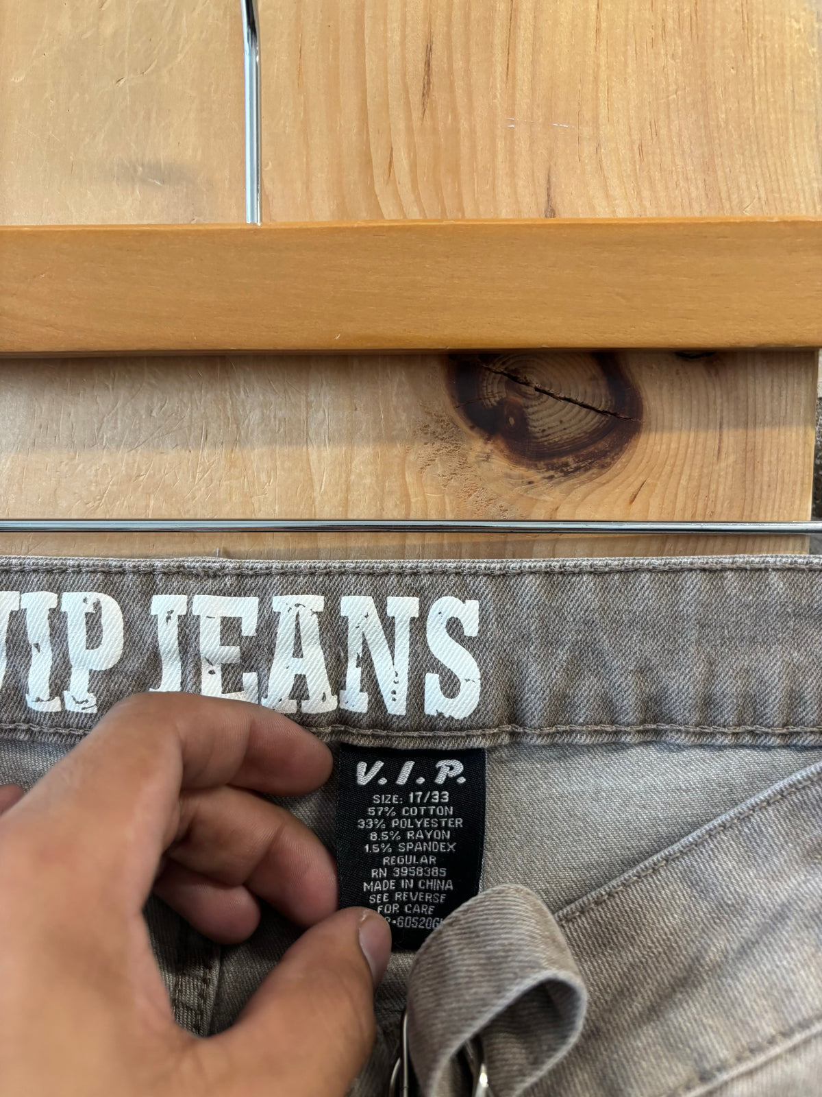 Tan VIP Cargo Jeans : 33