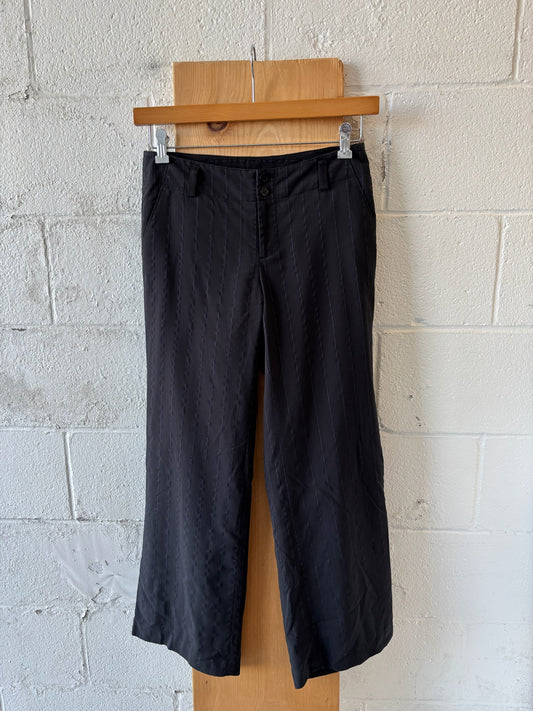 Low Rise Striped Trousers : 4