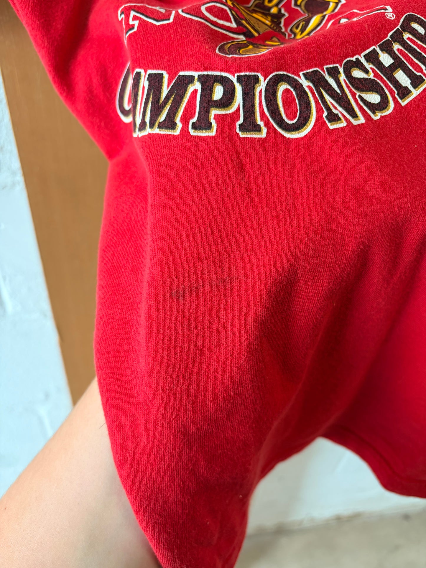 ‘94 Single Stitch Arkansas Final Four Tee : M