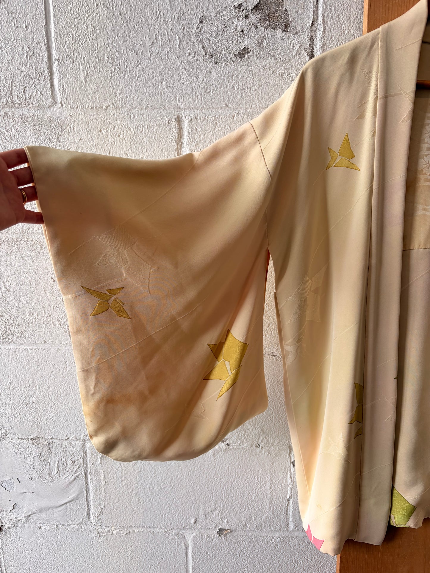Vtg Light Haori Kimono Jacket (As Is)