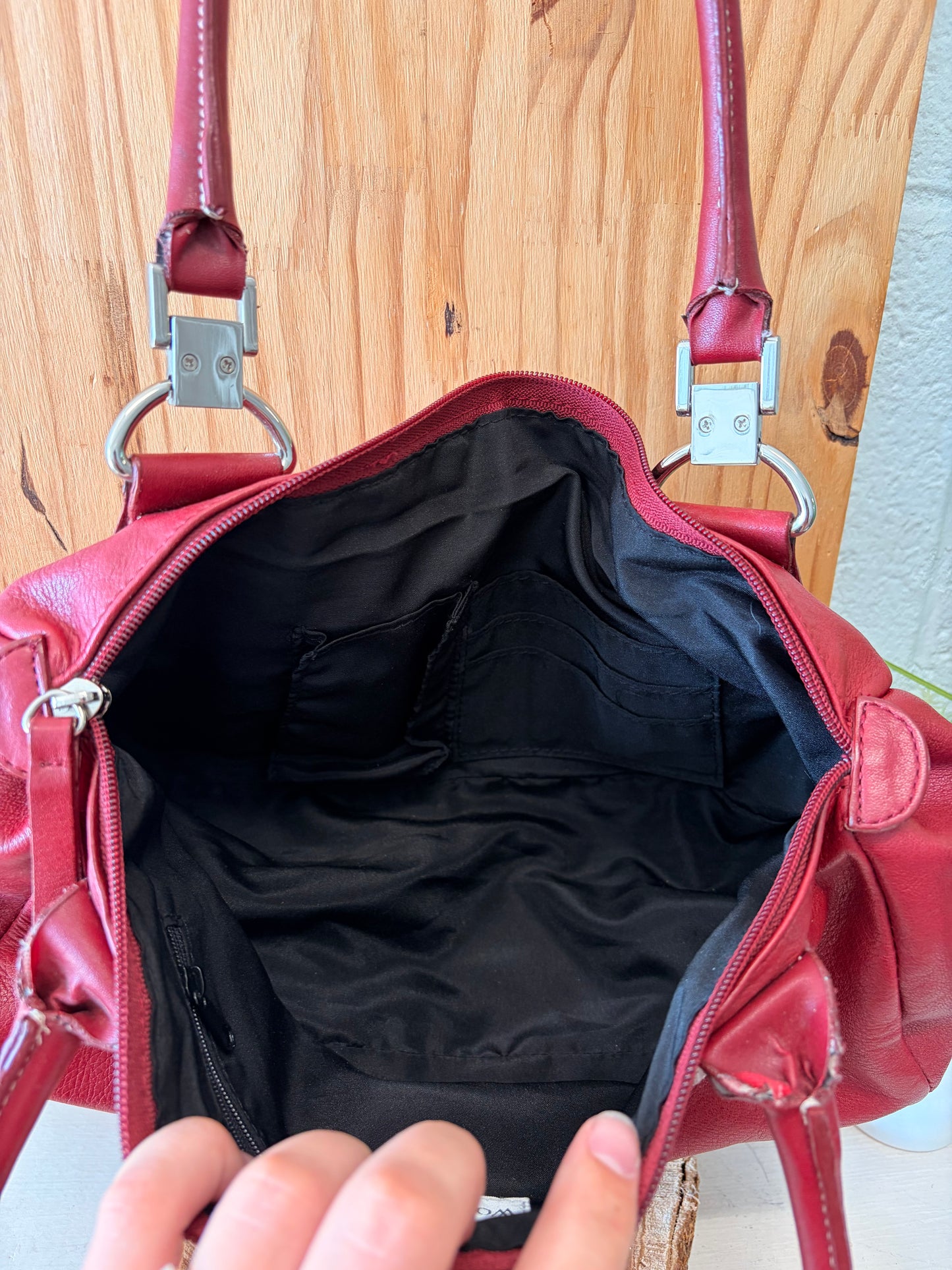 Little Red Shoulder Purse