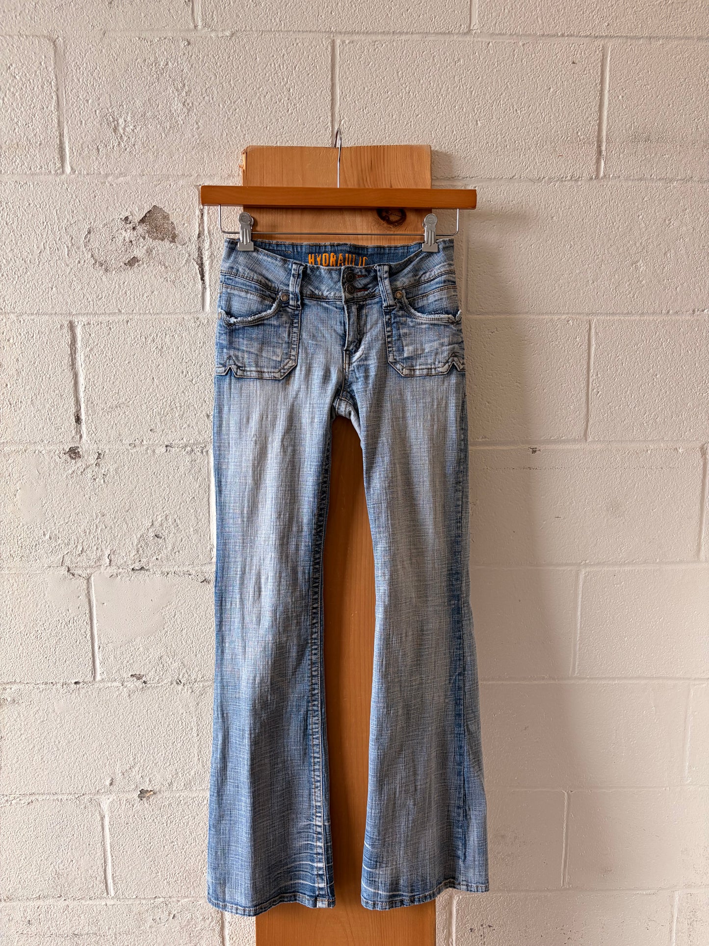 Y2K Hydraulic Jeans : 9/10 (As Is)