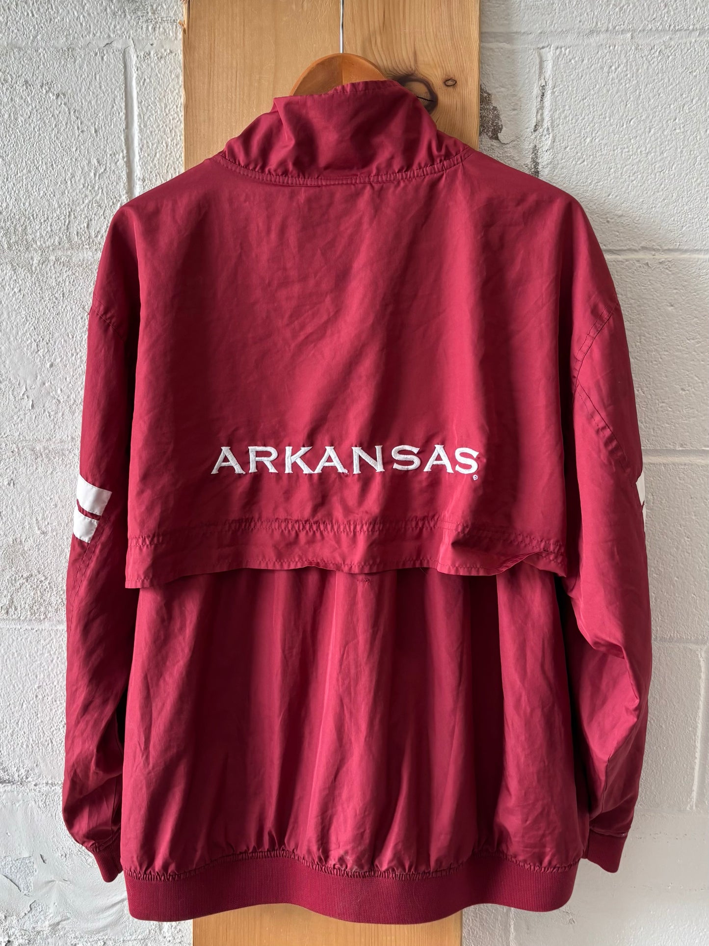 Vtg Red Oak Arkansas Windbreaker : L