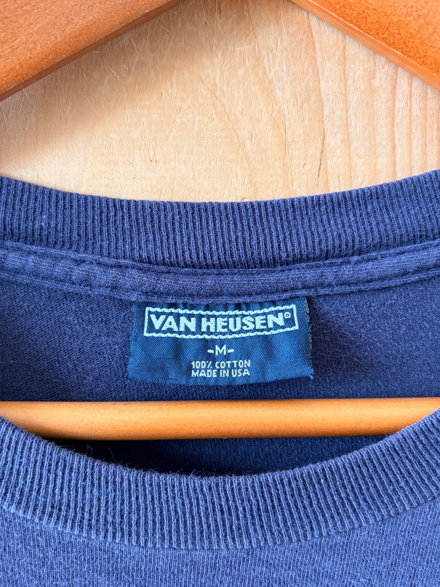 Vtg Single Stitch Fishing Tee : M