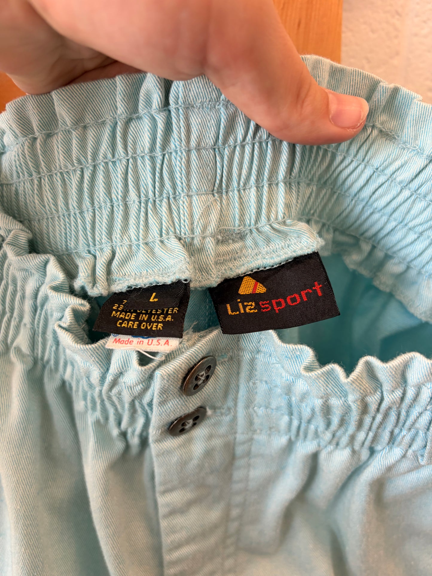 Vtg Blue Trousers : S