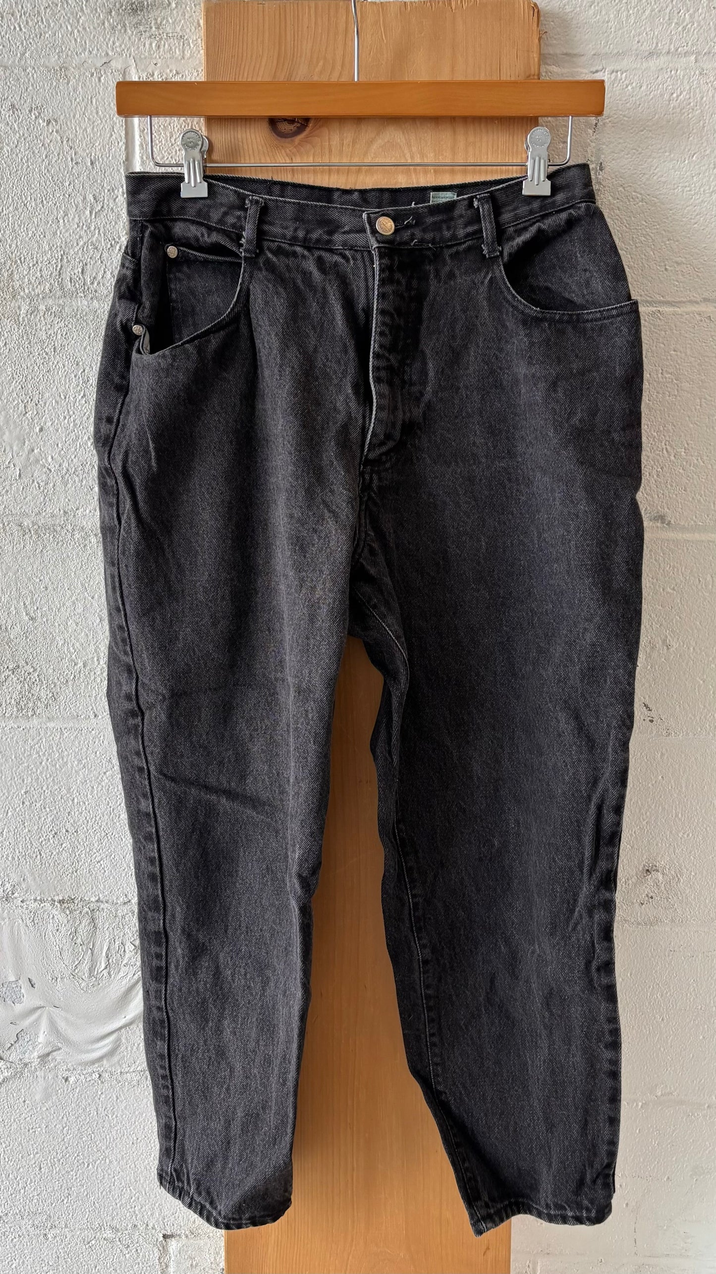 Gitano Black Jeans : 32” W