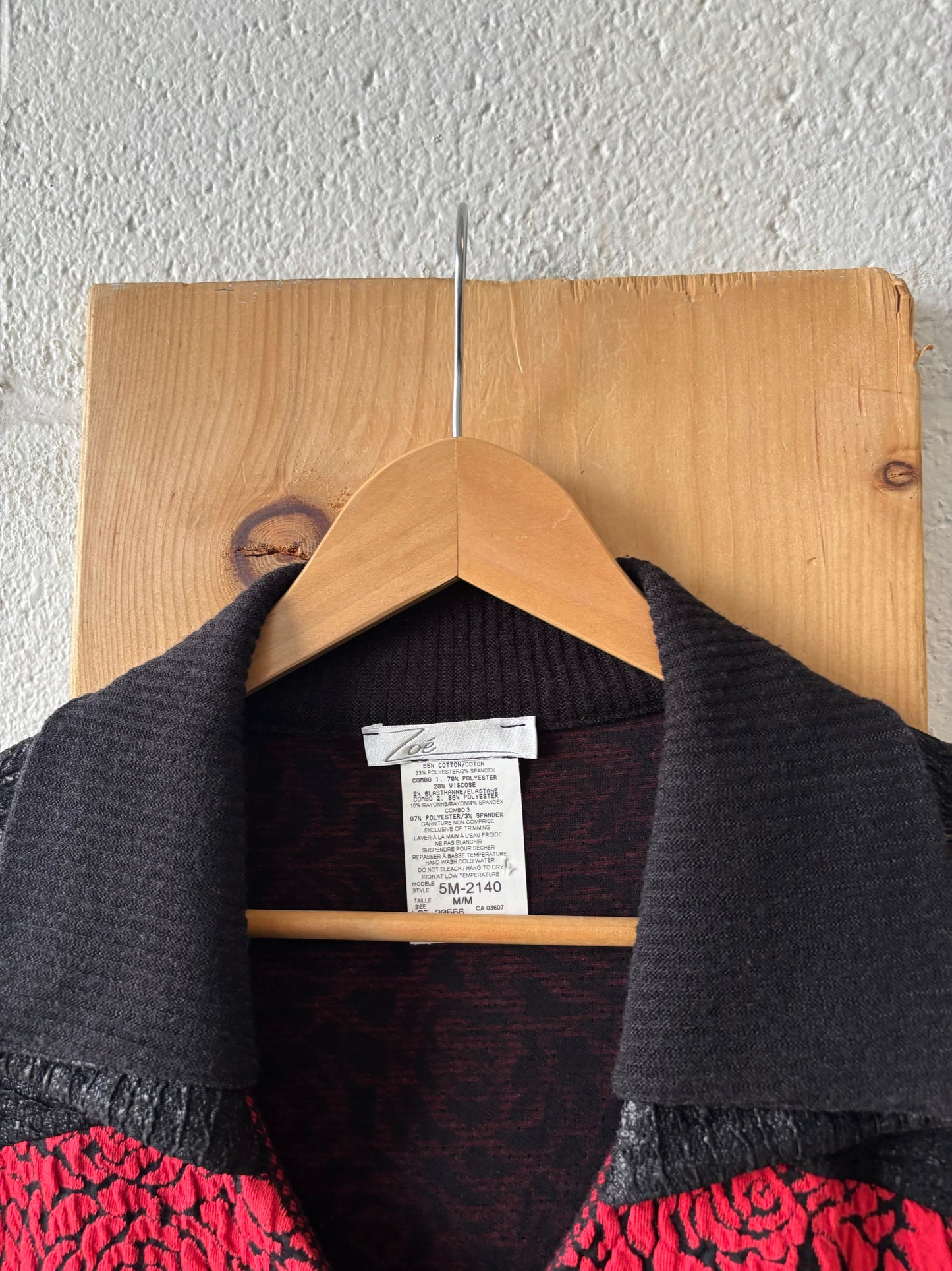 Black & Red Sweater Dress : M