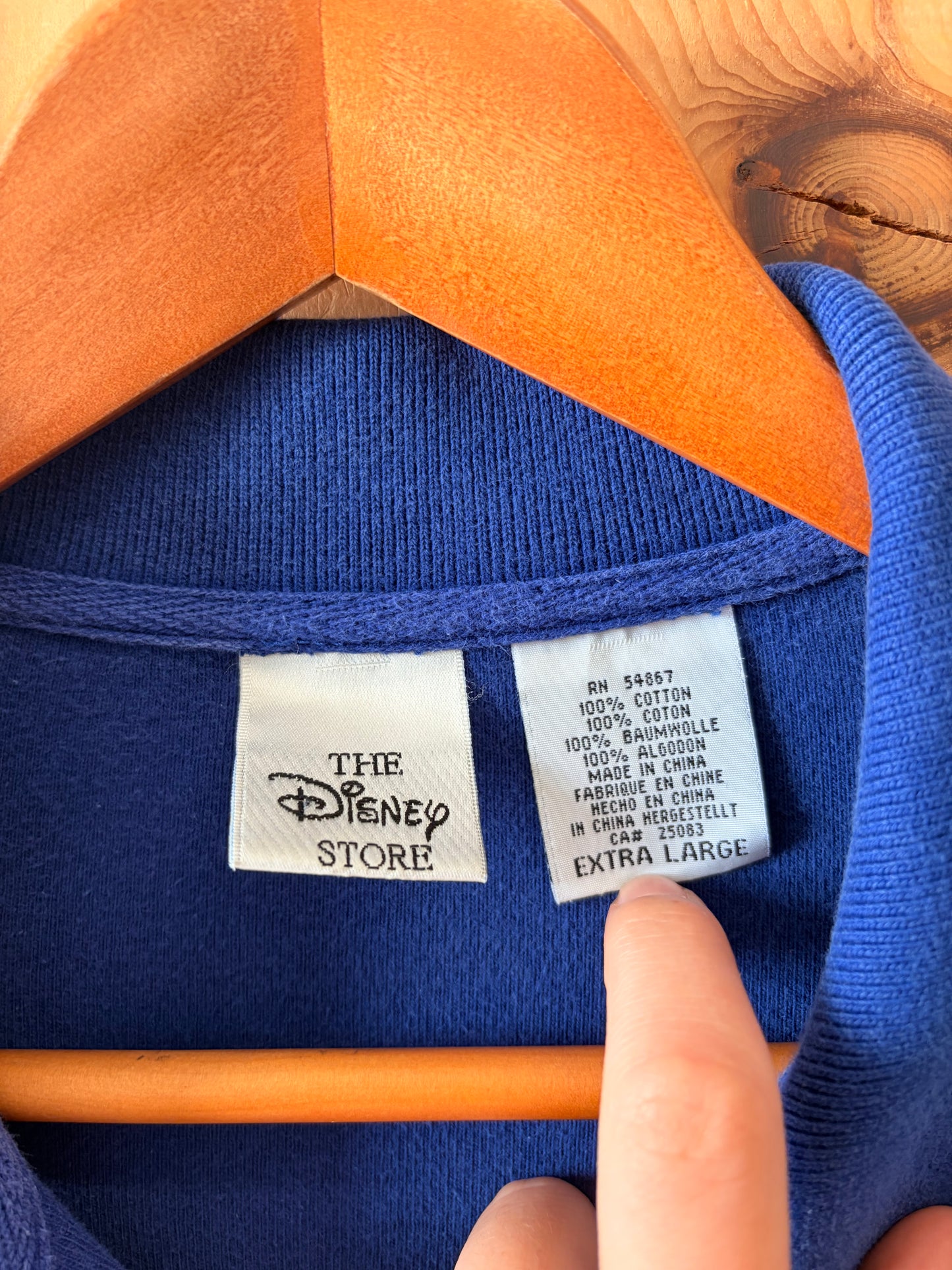 Tigger Quarter Zip : XL