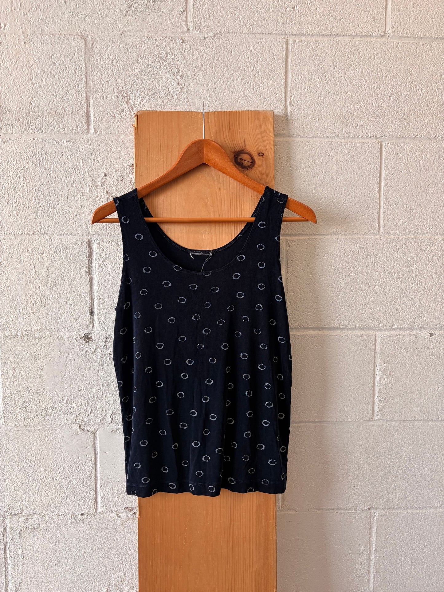 Circle Patterned Tank : M/L