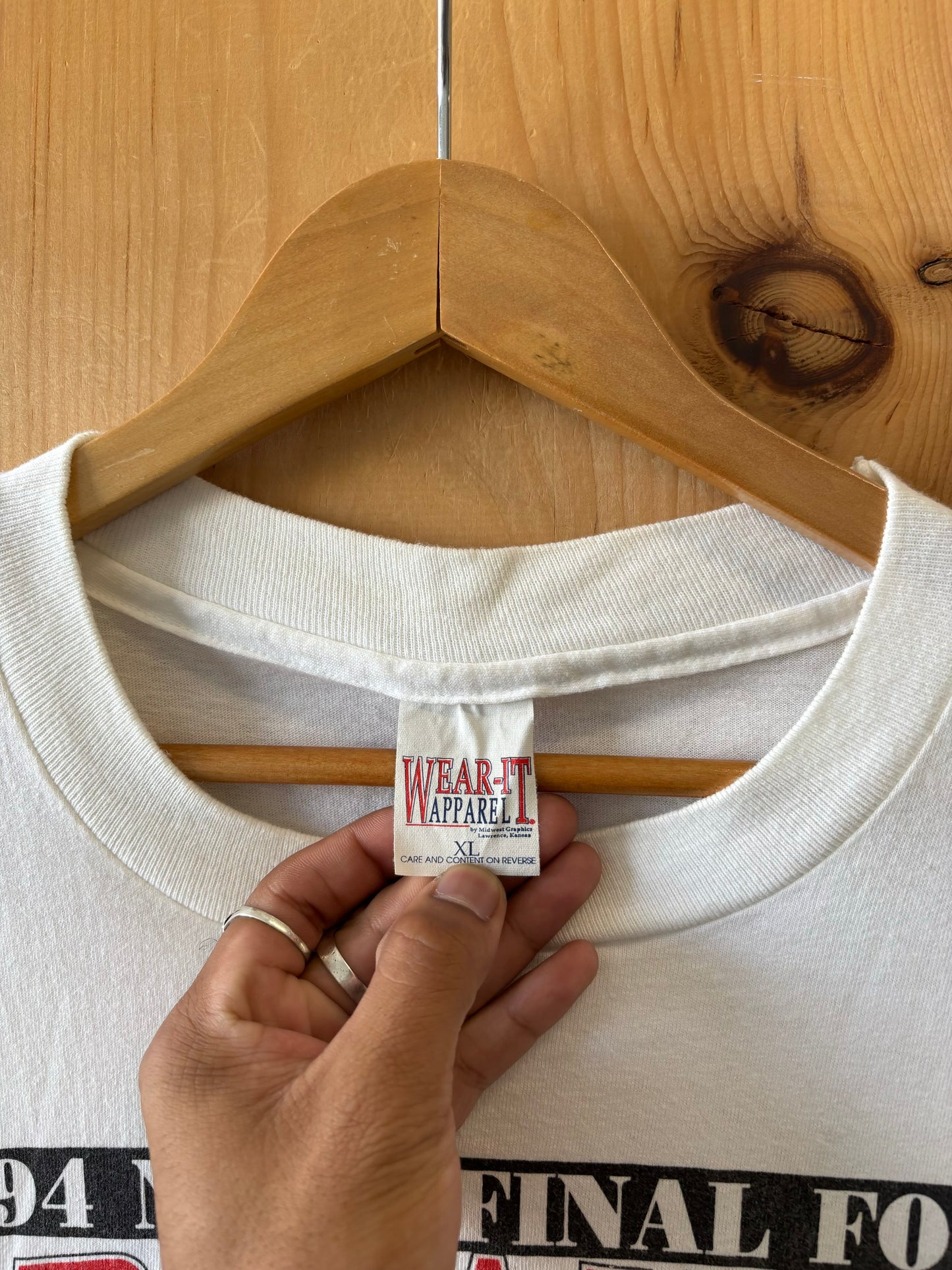 Vtg 90’s Arkansas Single Stitch Tee : XL