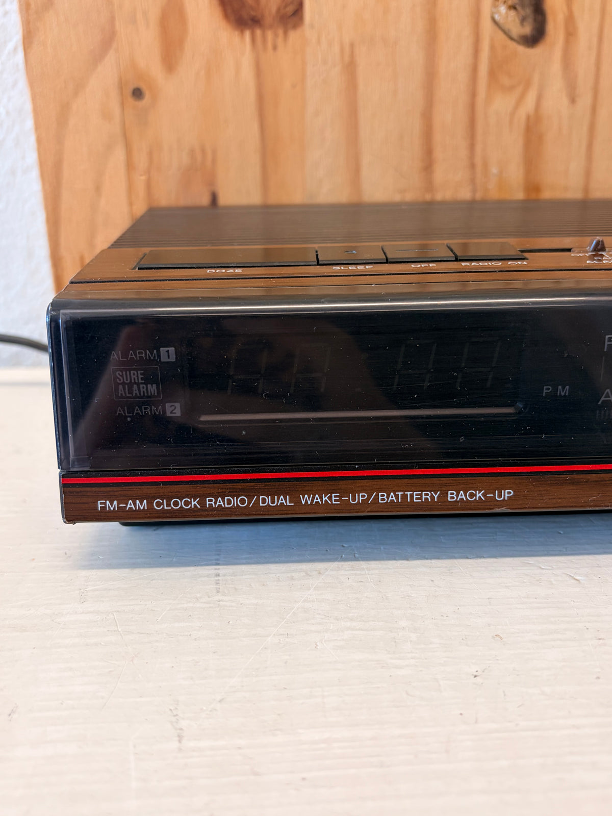 Vtg Panasonic Radio & Alarm Clock (Local Pick Up Only - Tested)
