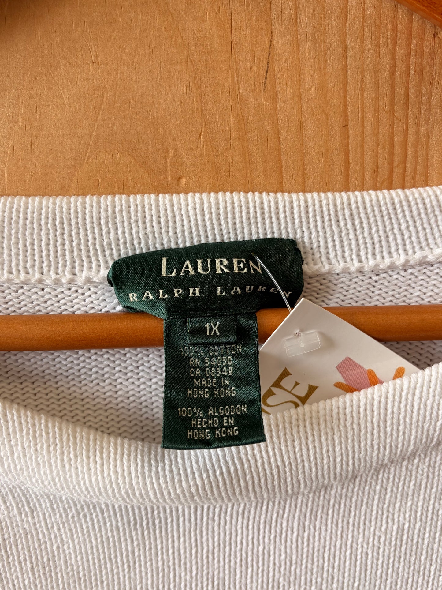 Ralph Lauren Sailboat Sweater : 1X