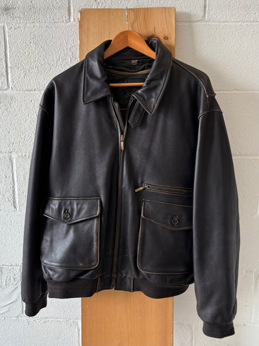 St. John’s Bay Leather Jacket : XL (Local Pickup Only)