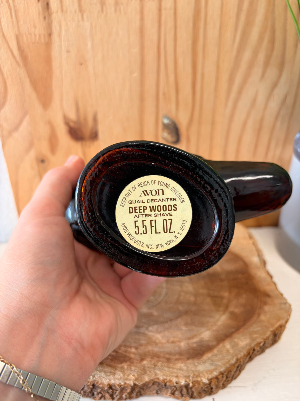 Vtg Avon Quail After Shave Decanter (Local Pick Up Only)
