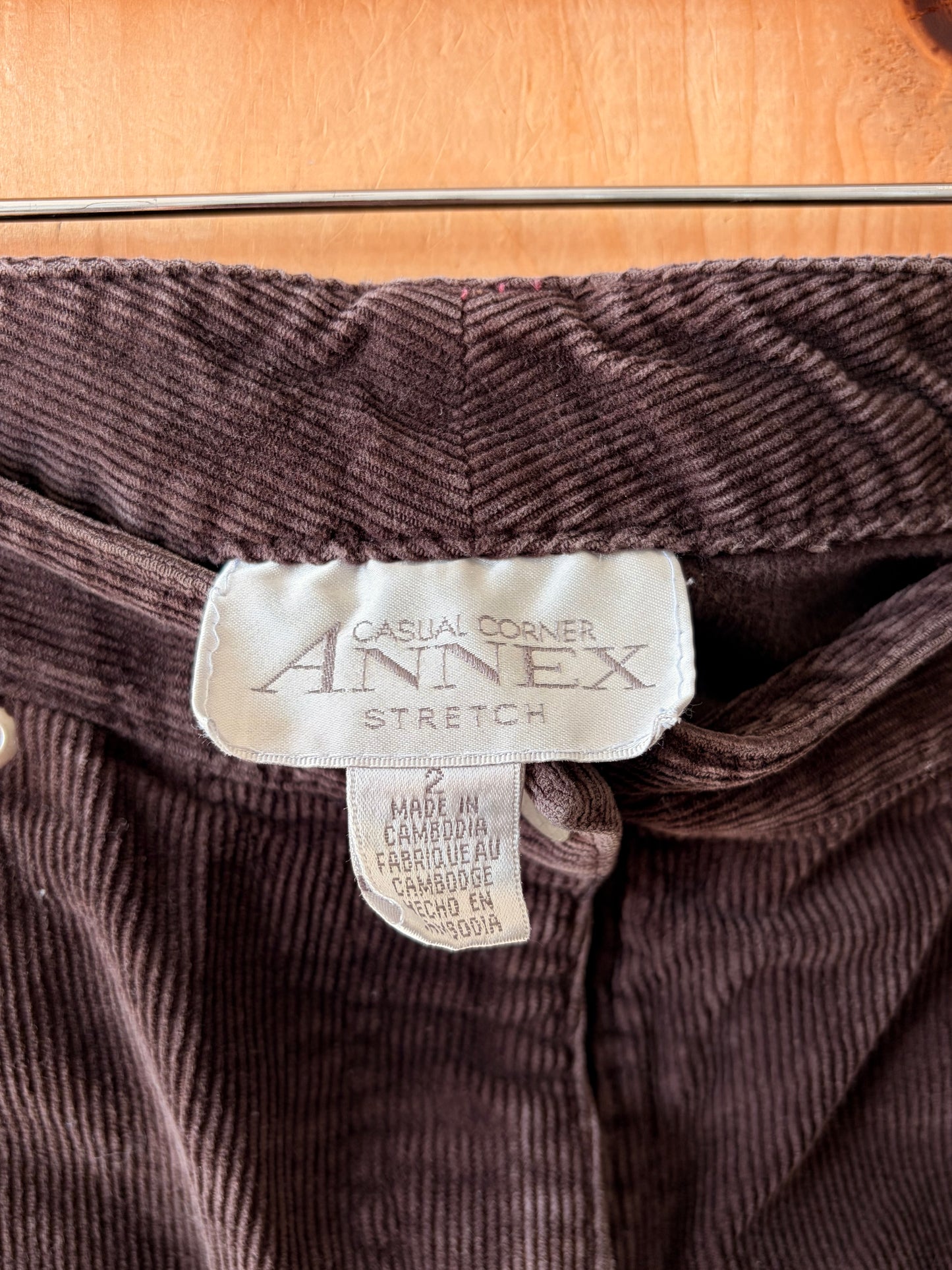 Brown Corduroy Pants : 2