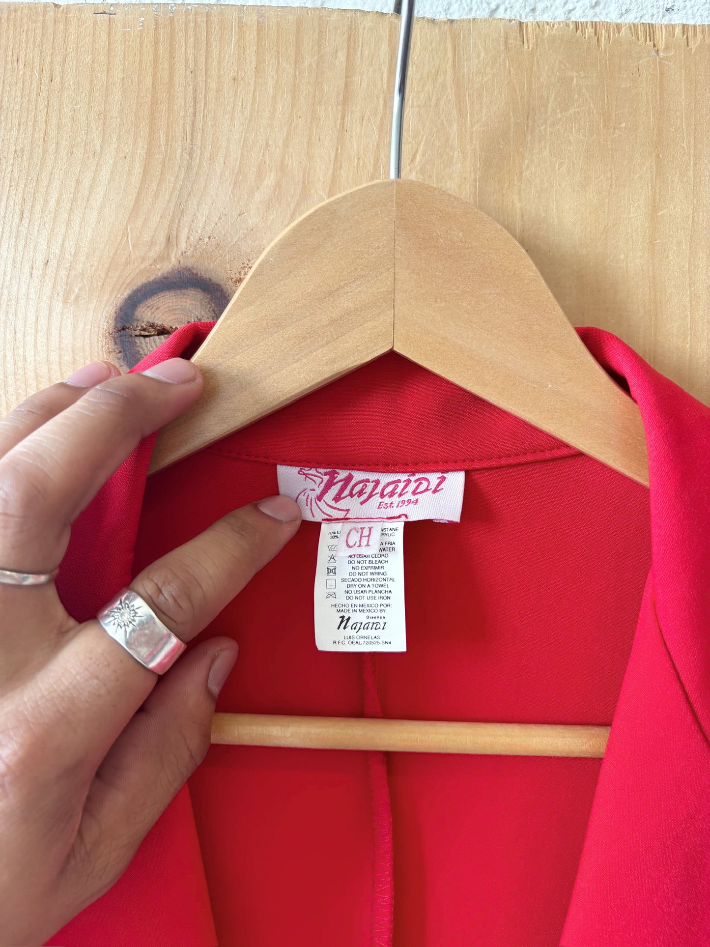 Red Vest and Shorts Set : S