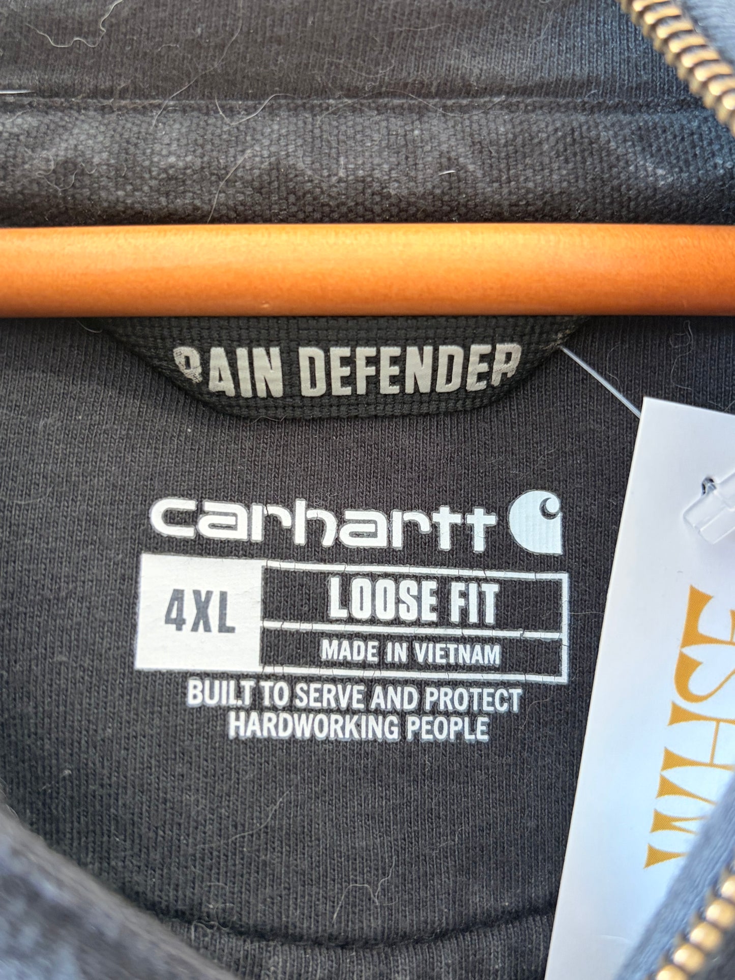 Carhartt Rain Defender Quarter Zip Hoodie : 4XL