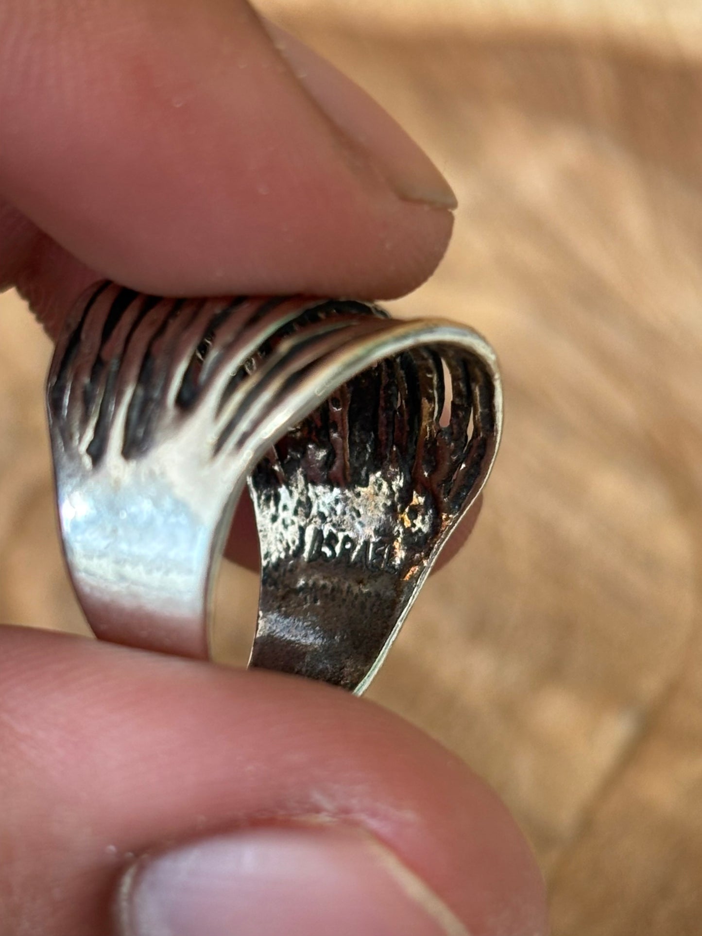 Sterling Silver Multi-Band Ring : 7.5