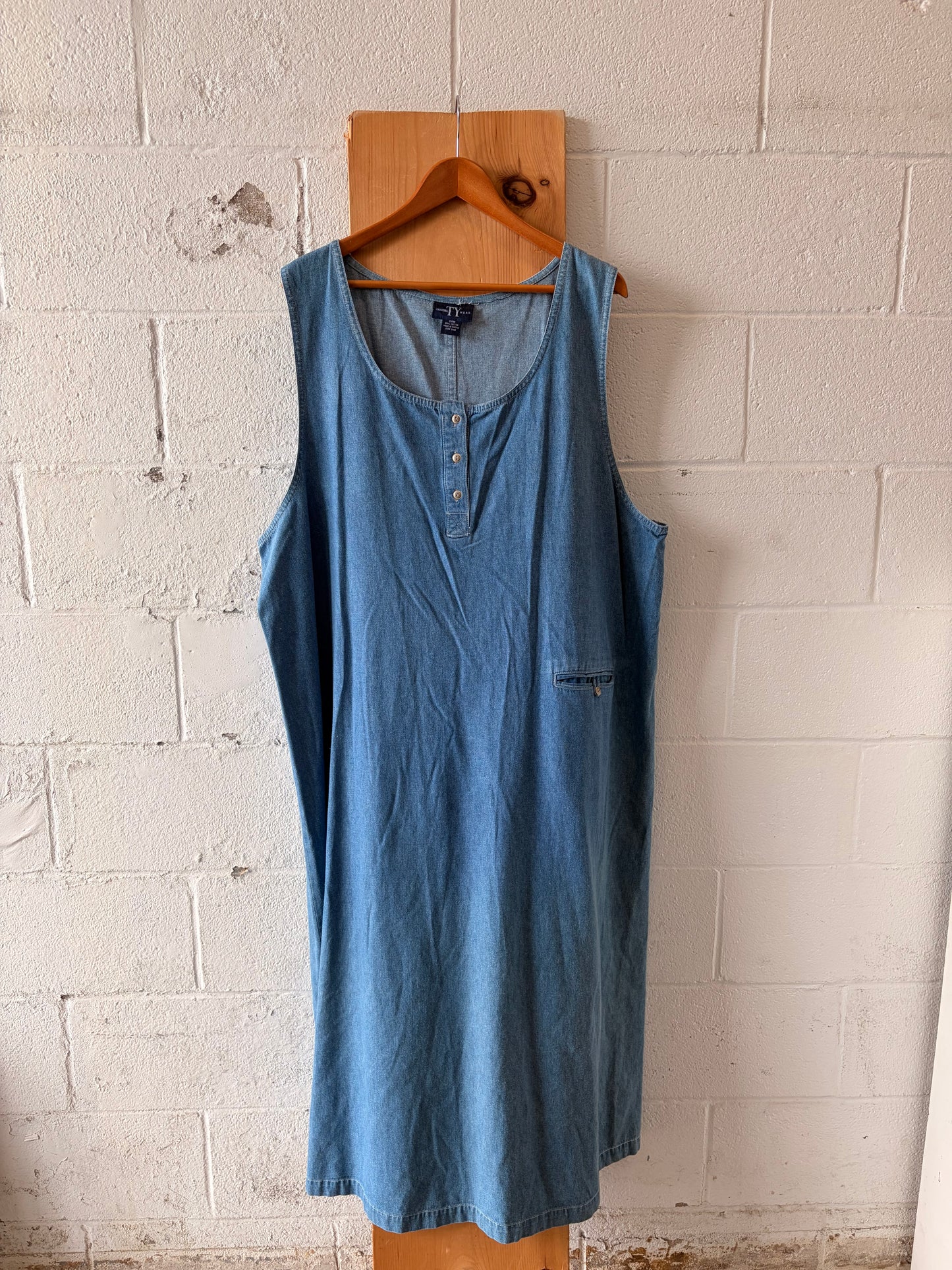 Long Denim Dress : 24W