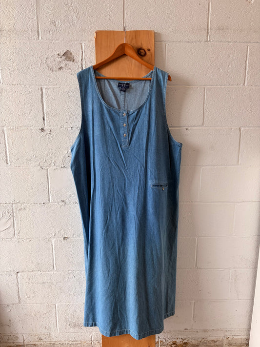 Long Denim Dress : 24W
