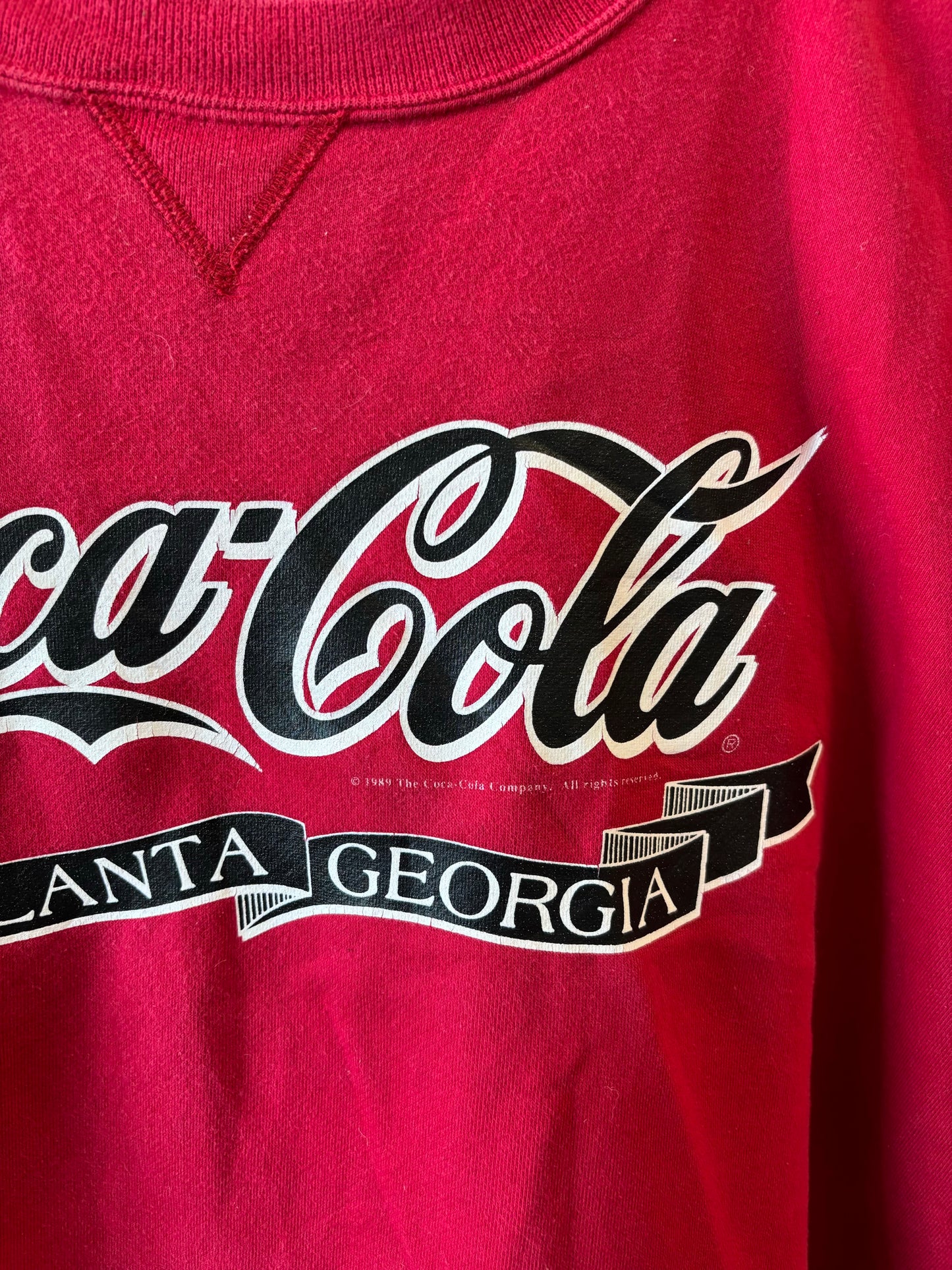 Vtg Coca Cola Crew : M