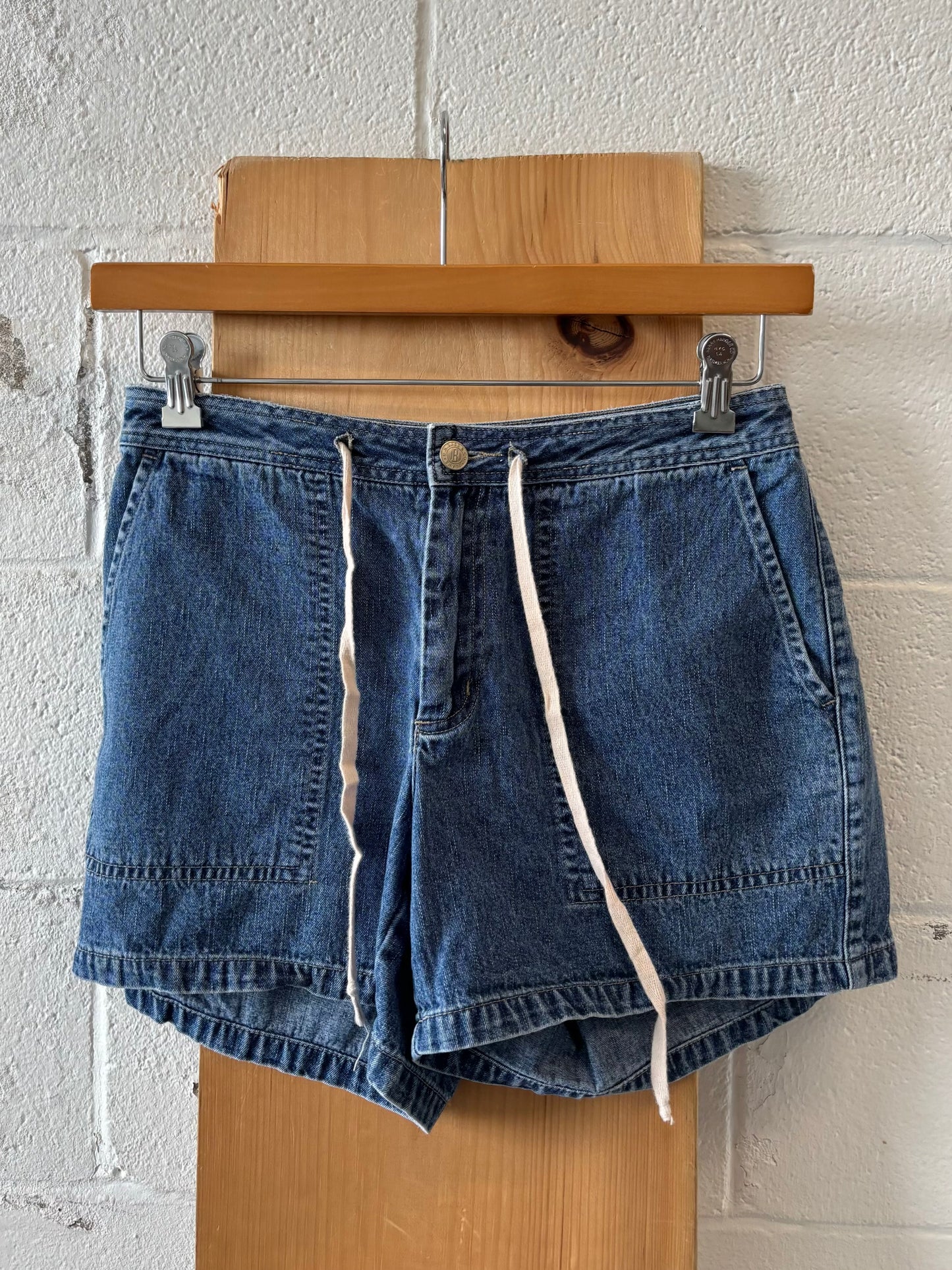 Bass Drawstring Denim Shorts : 4