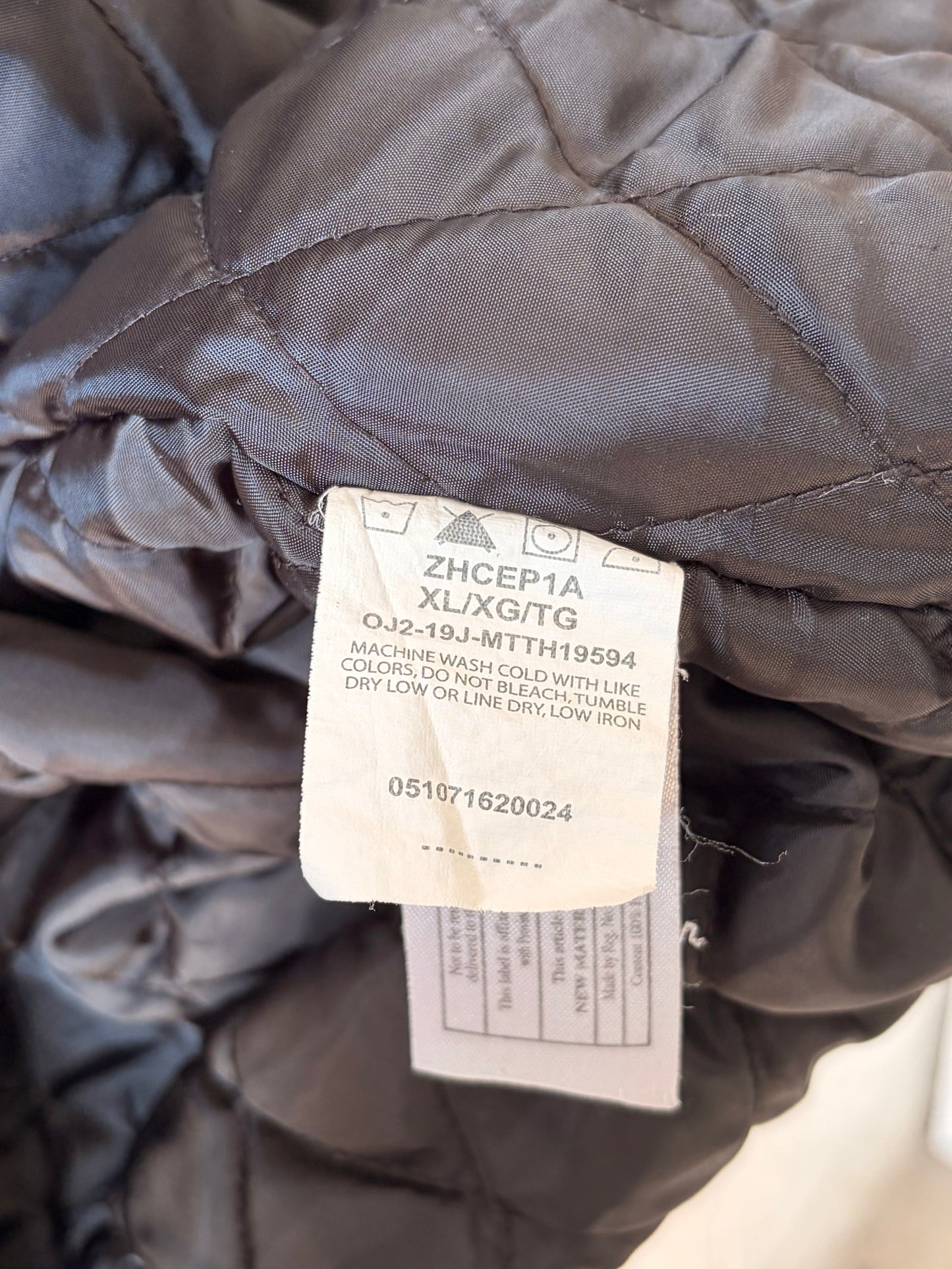 Wrangler Heavy Quilted Flannel : XL