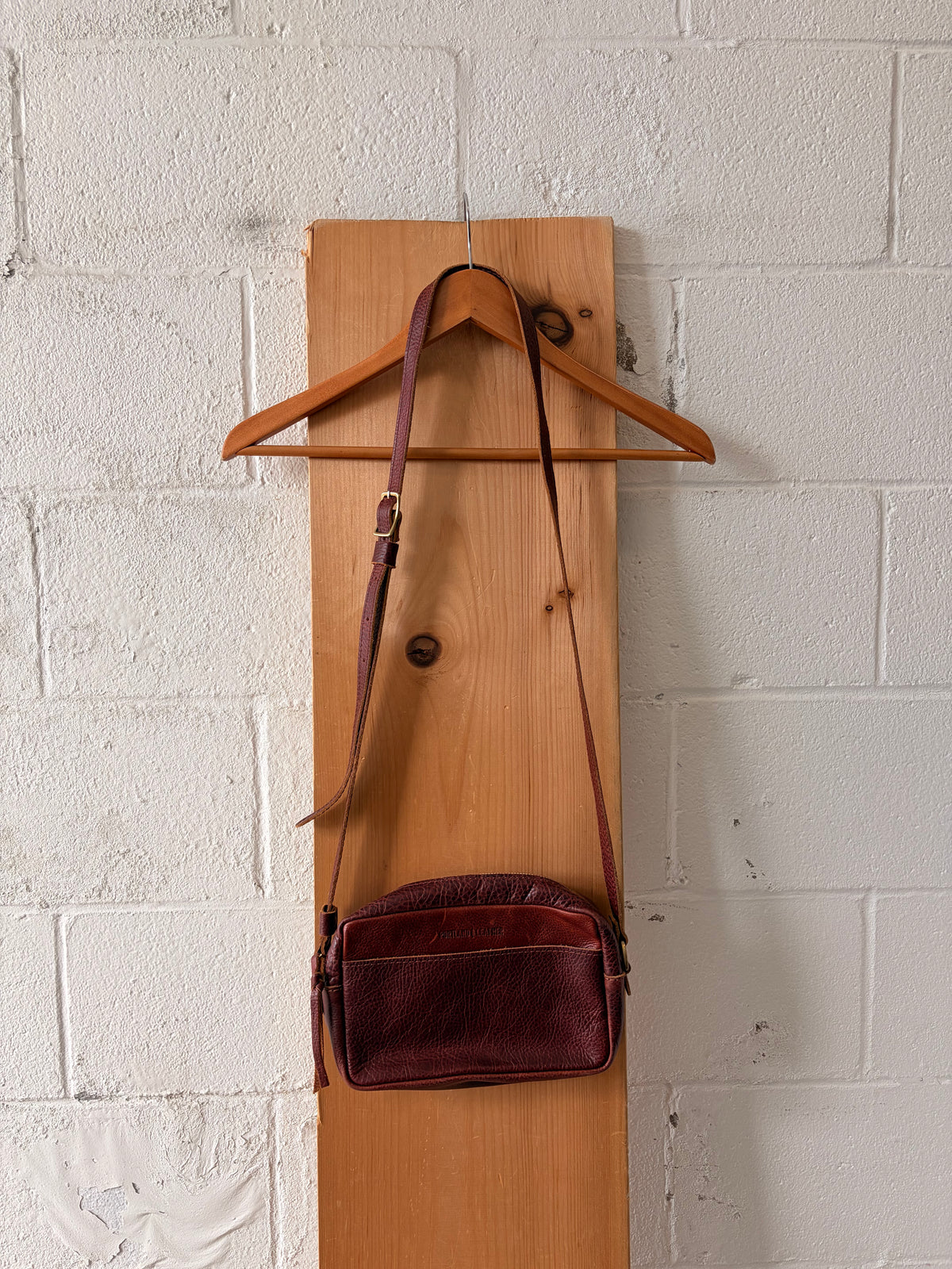 Brown Portland Leather Crossbody
