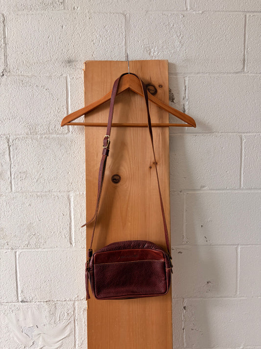 Brown Portland Leather Crossbody