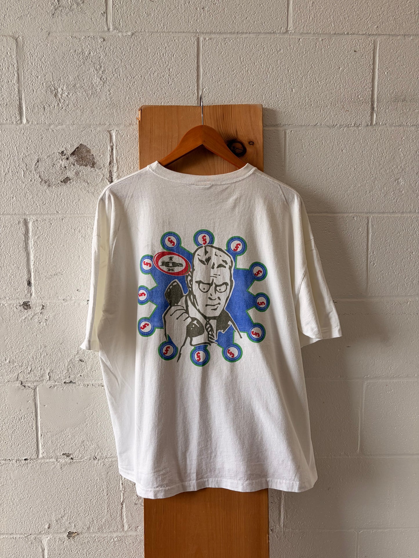 Vtg Single Stitch Union Bay “Joe Fix” Tee : L/XL
