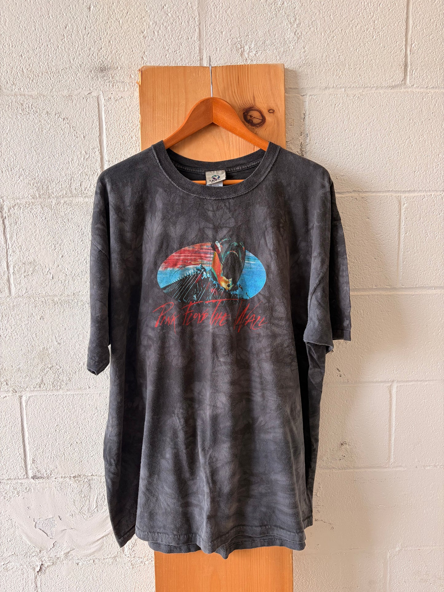 Vtg Liquid Blue Pink Floyd Band Tee : 2X