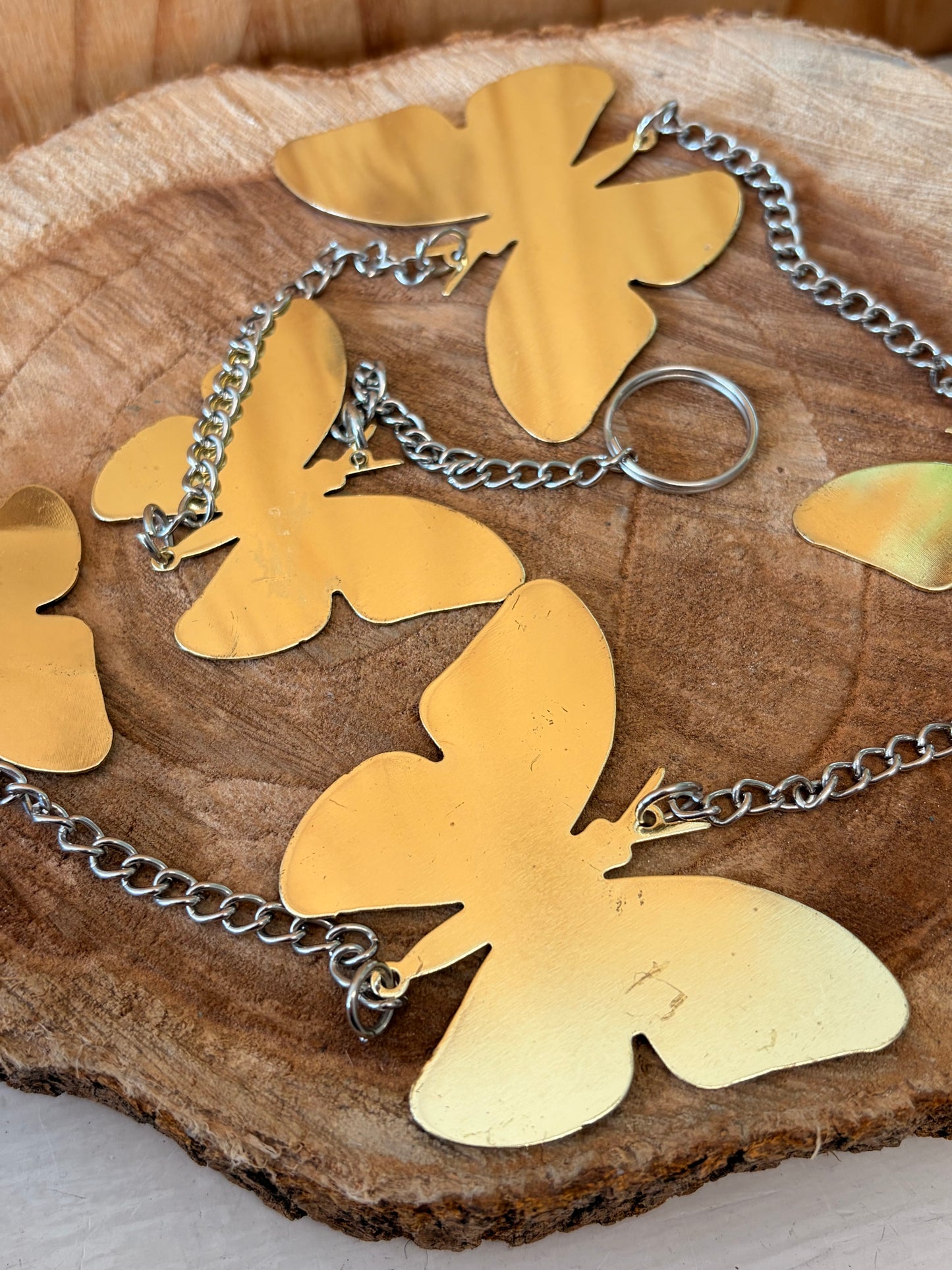 Two Tone Butterfly Chain