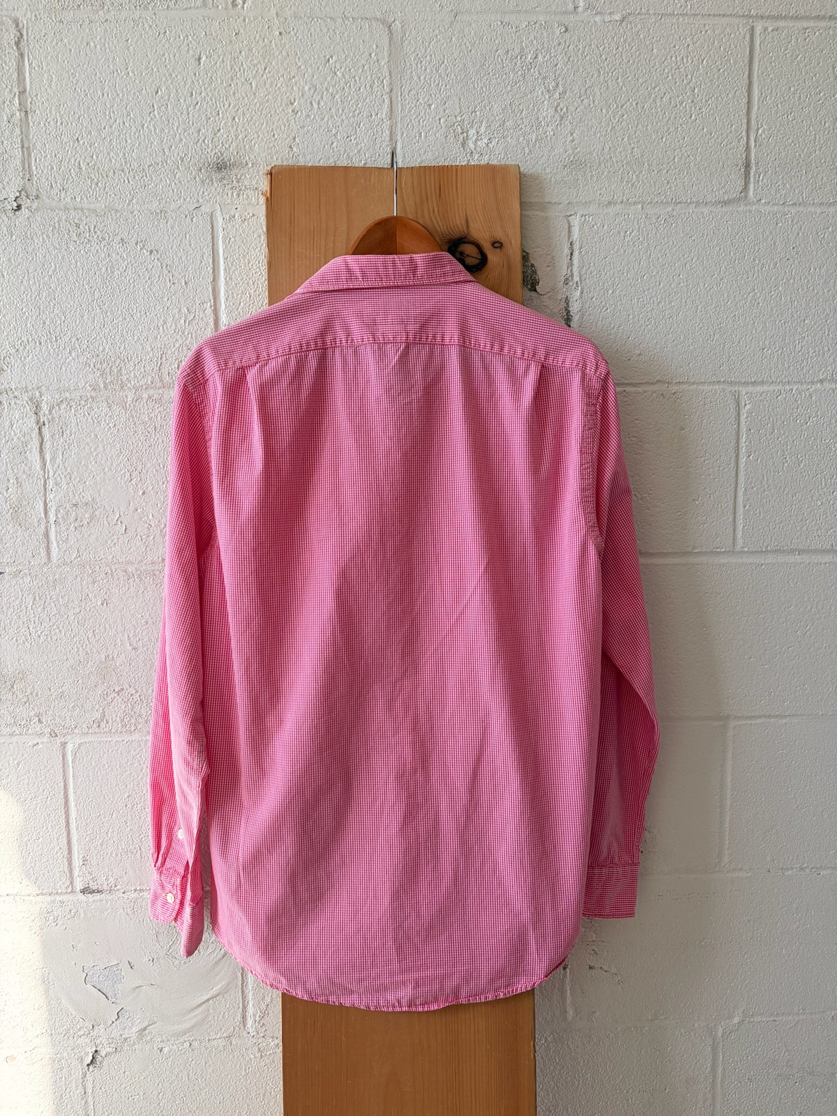 Pink Gingham Polo Jeans Co Button Down : M