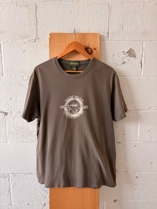 Taupe Eddie Bauer Tee : M (As Is)