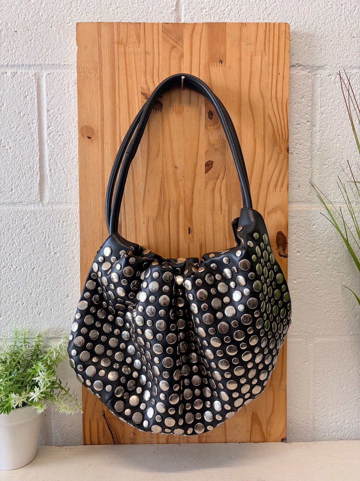 Nine West Studded Hobo Purse