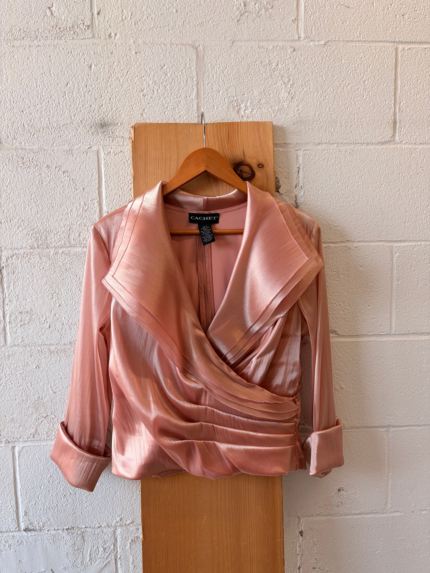 Vtg Cachet Crossover Top : 12