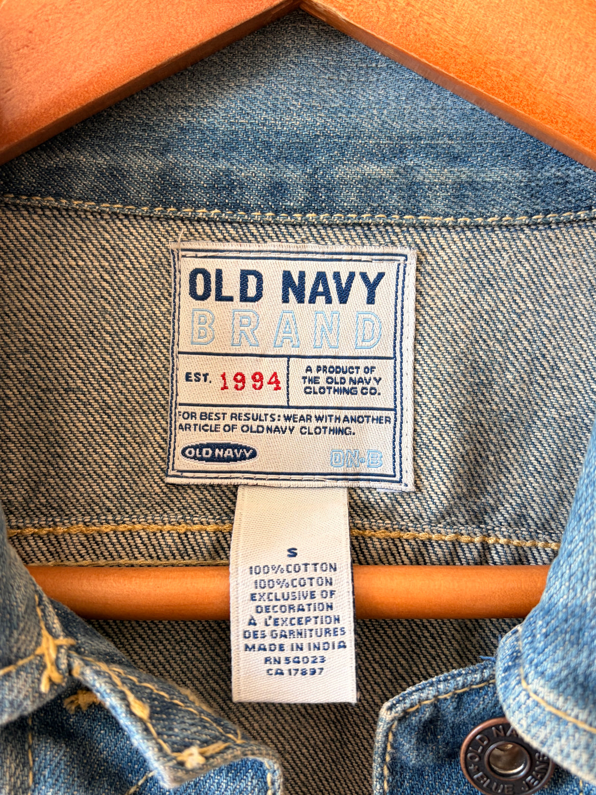 Y2K Embellished Cropped Denim Jacket : S