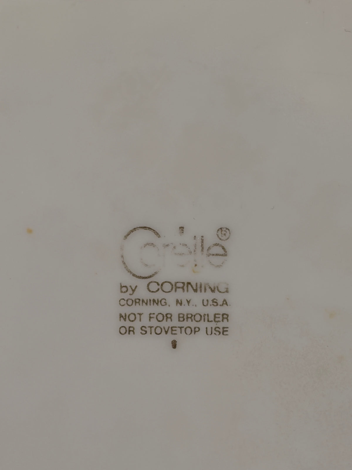 Pair of Corelle Brown Floral Plates (Local Pick Up Only)