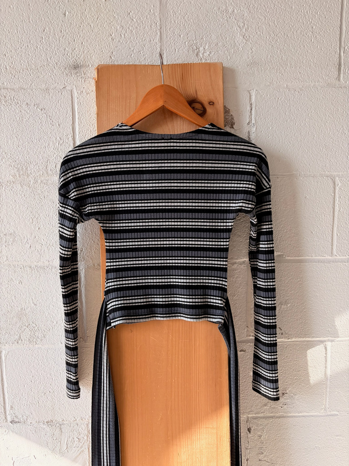 Free People Striped Wrap Top : XS