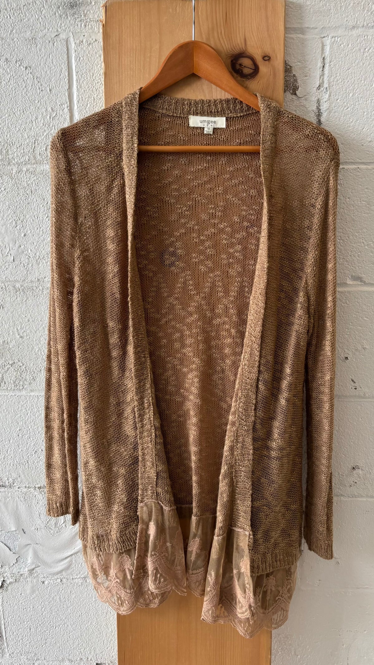 Delicate Knit Cardigan : M